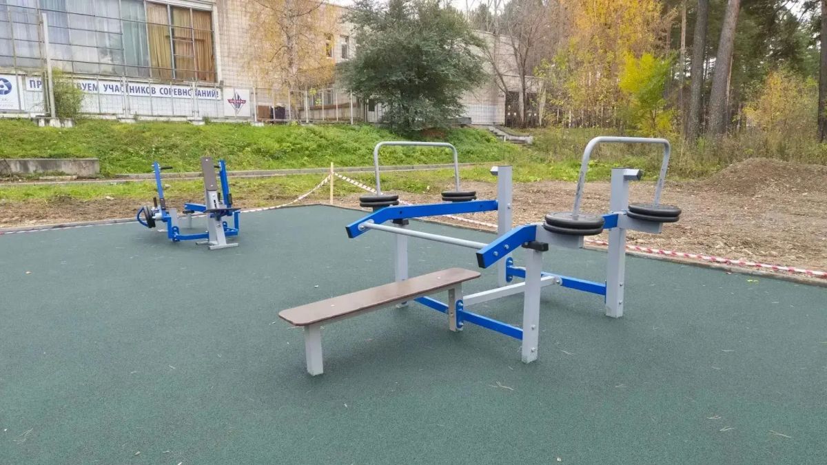 В Железногорске завершили создание новой тренажёрной зоны В Железногорске завершили создание новой тренажёрной зоны