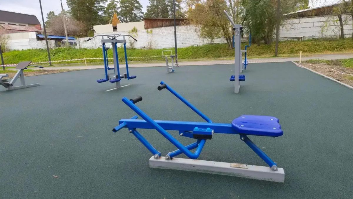 В Железногорске завершили создание новой тренажёрной зоны В Железногорске завершили создание новой тренажёрной зоны