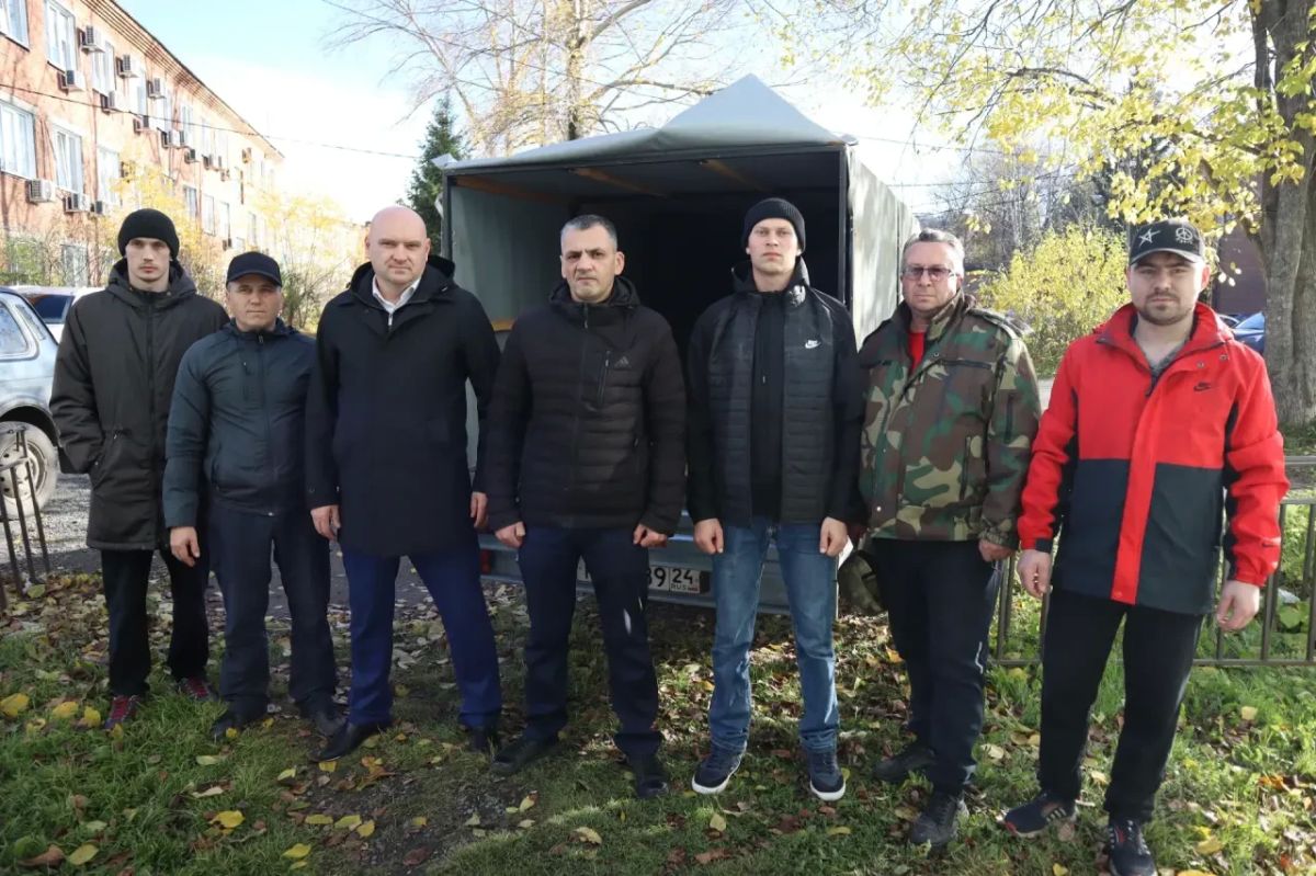 Боготольский округ отправил бойцам очередной гуманитарный груз Боготольский округ отправил бойцам очередной гуманитарный груз