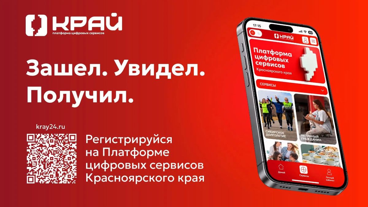 В Красноярском крае начала работу платформа «Край»
