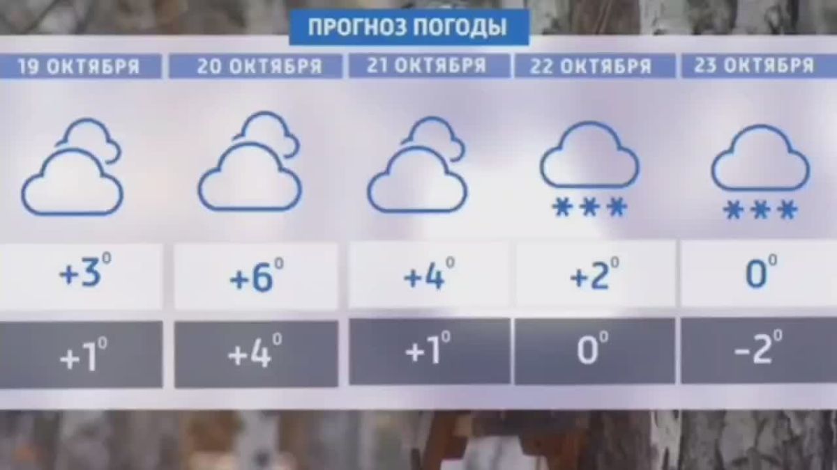 Новая рабочая неделя в Красноярске началась с заморозков