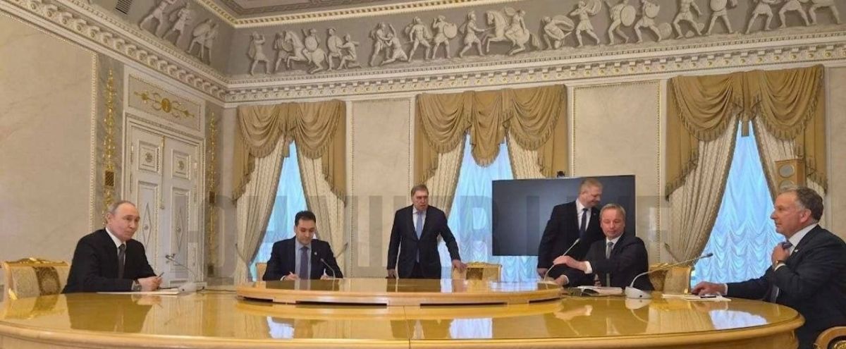 Встреча Путина и Уиткоффа началась в Петербурге