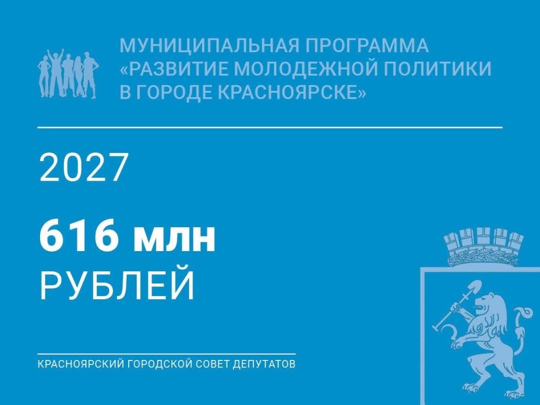 На 400 тысяч рублей увеличится поддержка молодежных инициатив в 2027 году