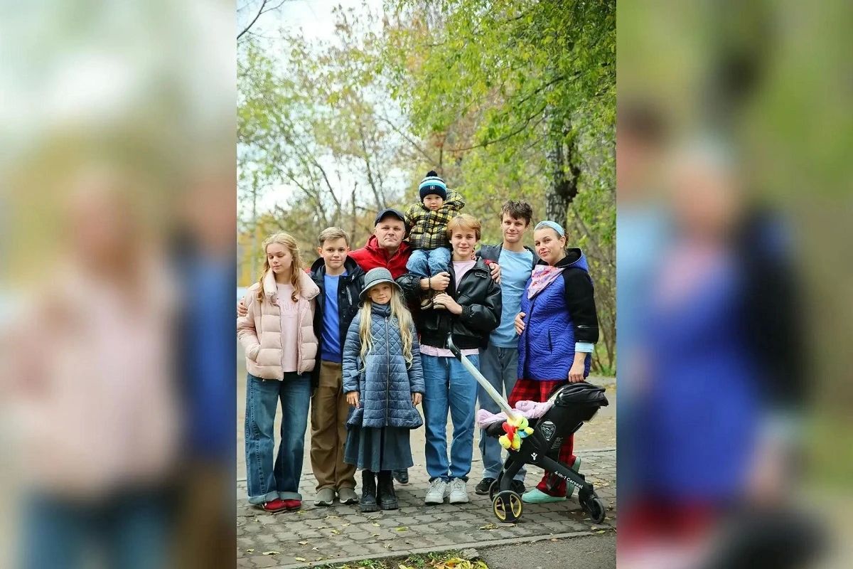 У супругов из Красноярска родился седьмой ребенок