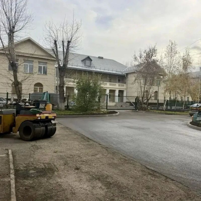 В Красноярске отремонтировали дорогу к детскому саду №60