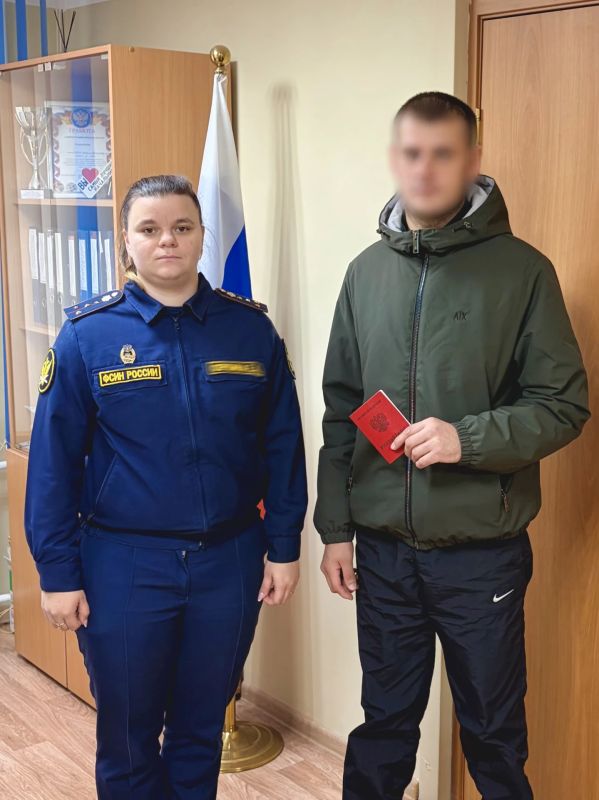 Сотрудники филиала по Шарыповскому МО УИИ ГУФСИН помогли мужчине, освобожденному из мест лишения свободы