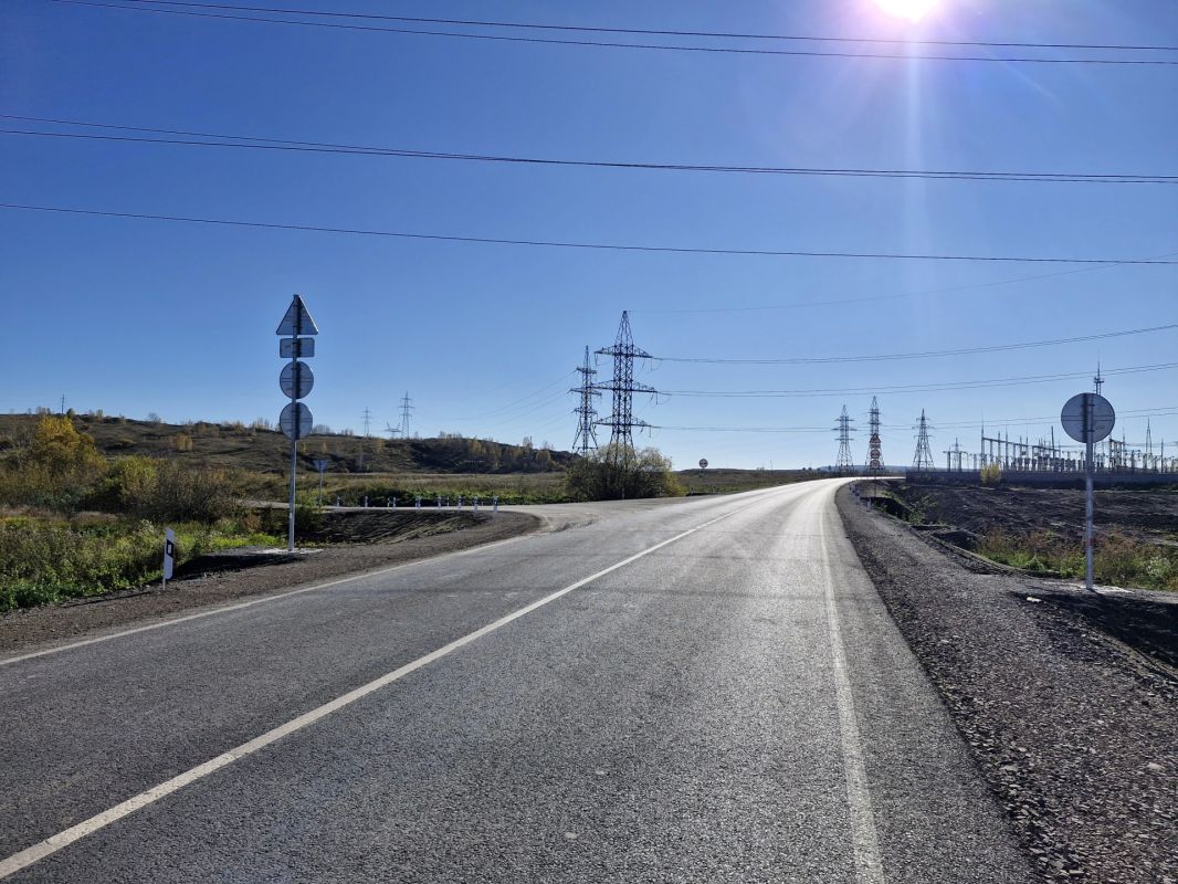 В Ужурском округе завершен капремонт Обхода Ужура
