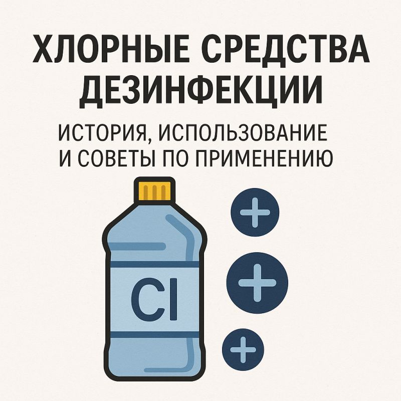 Непревзойденные хлорные дезинфектанты: от истории к современности