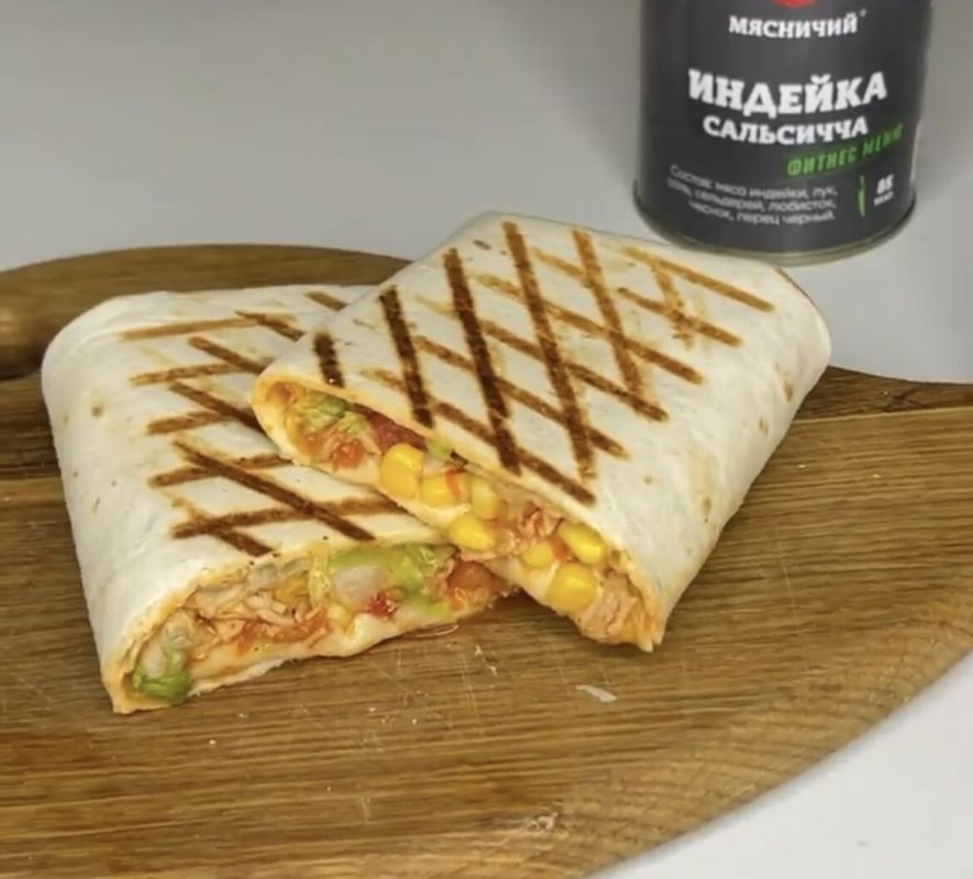 Нежная индейка, свежие овощи и яркие специи