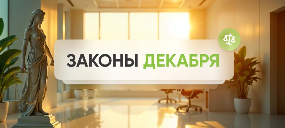 Что нового в законах декабря 2025 года