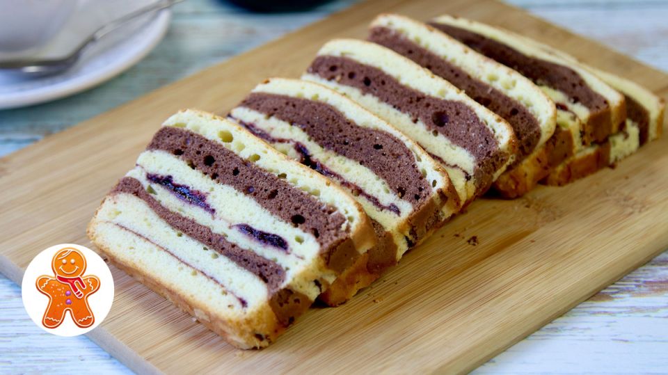 Погрузитесь в мир кулинарии: удивительный кекс с тремя слоями