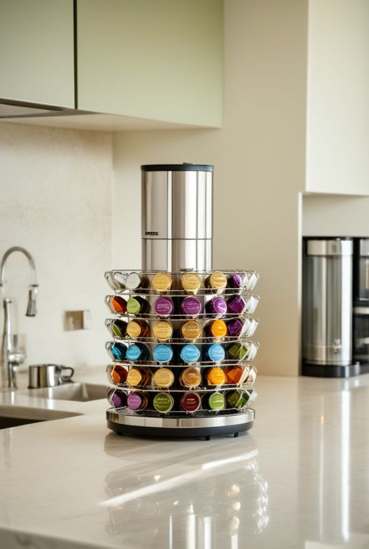 Как выбрать идеальный держатель для кофейных капсул: удобство и стиль в одной упаковке